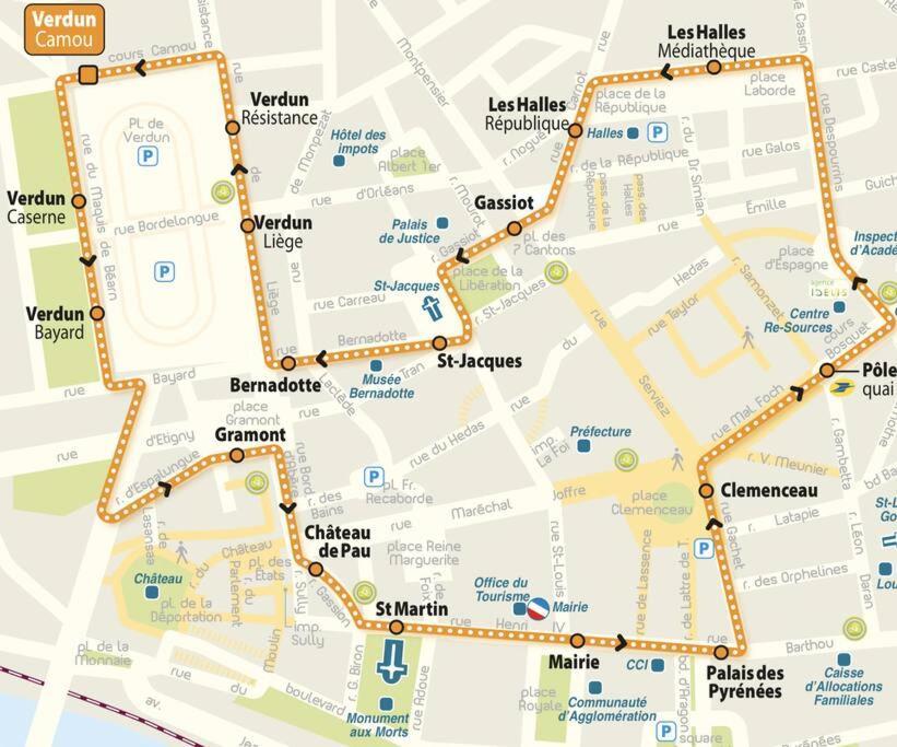 Quartier Historique Du Chateau Bel Appt Meuble Pau Zewnętrze zdjęcie